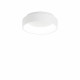 Plafoniera a led mini con struttura in metallo e diffusore rotondo