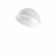 Plafoniera a led struttura in metallo e diffusore in policarbonato orientabile