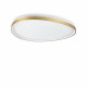 Plafoniera grande a led con struttura in metallo e diffusore in policarbonato