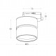 Faretto a LED in alluminio dal design moderno per sistema a binario monofase