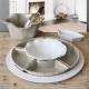 Set 5pz contenitori per aperitivo dalle linee contemporanee in melammina