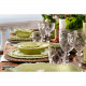 Set 5pz contenitori per aperitivo dalle linee contemporanee in melammina
