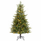 Albero di natale da interno con 320 led h.180