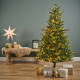 Albero di natale da interno con 320 led h.180