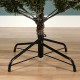 Albero di natale innevato da interno con 320 led h.180