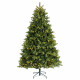 Albero di natale pino di Friburgo per interno h.180 con 460 LED