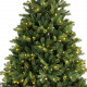 Albero di natale pino di Friburgo per interno h.180 con 460 LED