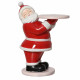 Alzatina in resina con Babbo Natale