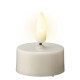Candela in resina con led effetto fiamma