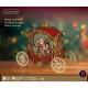 Decorazione natalizia carrozza con led e movimento
