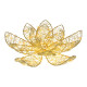 Fiore in metallo con led