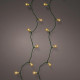 Luci bianche con 120 LED vintage