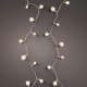Luci LED cavo trasparente 240 LED 8mt