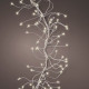 Luci per albero di natale 480 LED con cavo argento