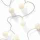 Luci per albero di natale con 60 LED luce calda