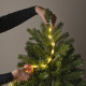 Micro led per albero di natale con 408 led