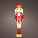 Soldatino schiaccianoci con led