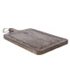 Tagliere in legno con decori natalizi