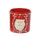 Vaso piccolo con babbo natale