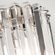 Applique a parete in cristallo a 2 luci a LED dal design moderno