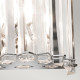 Applique a parete in cristallo a 2 luci a LED dal design moderno