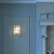 Applique a parete in cristallo a 2 luci a LED dal design moderno