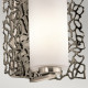 Applique da parete con diffusore in vetro a 1 luce dal design moderno