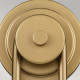 Applique da parete in acciaio in stile moderno con 2 lampadine