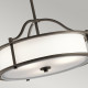 Lampada a sospensione in acciaio diffusore in vetro a 3 luci dal design moderno