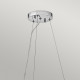 Lampadario in cristallo a 6 luci a LED dal design moderno