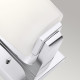 Lampada da parete in acciaio per bagno con diffusori in vetro con luce a LED
