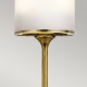 Lampada da parete piccola in acciaio per bagno con diffusore in vetro a LED G9