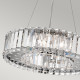 Lampadario in cristallo a 8 luci a LED dal design moderno