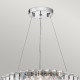 Lampadario in cristallo a 8 luci a LED dal design moderno