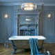 Lampadario in cristallo a 8 luci a LED dal design moderno