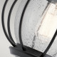 Lanterna da parete da esterno a 1 luce dal design rustico e industrial
