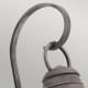 Lanterna da parete grande da esterni a 1 luce dal design industrial