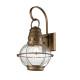 Lanterna da parete grande da esterni a 1 luce dal design industrial