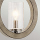 Lampada a sospensione con diffusore pendente singolo in vetro dal design moderno
