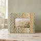 Portafoto rettangolare piccolo in ceramica dal design moderno