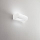 Lampada da parete per esterno a led in metallo e diffusore in acrilico