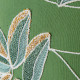Cuscino quadrato in cotone stampato con motivi etnici 45x45