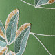 Cuscino quadrato in cotone stampato con motivi etnici 45x45