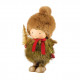 Decorazione natalizia bambino con albero di natale