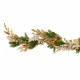 Decorazione natalizia festone con 60 led