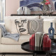 Fermalibri decorativi in ceramica design moderno in stile art déco