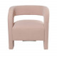 Poltrona con bracciloli struttura in legno e rivestimento in tessuto