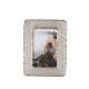 Portafoto moderno rettangolare piccolo in resina con strass