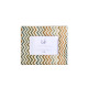 Portafoto rettangolare piccolo in ceramica dal design moderno