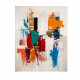 Quadro astratto moderno acrilico su tela 120x150